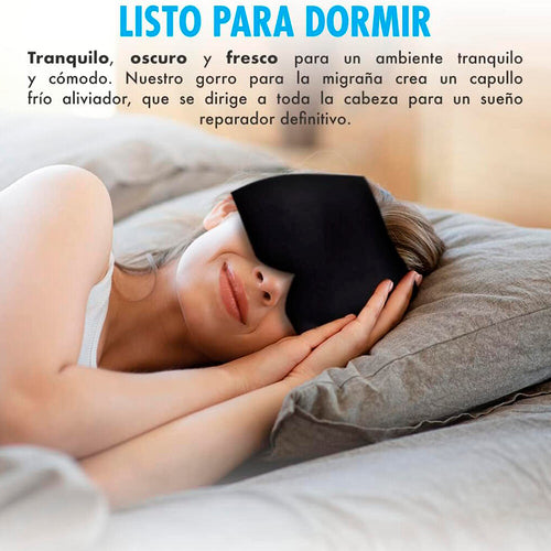 Gorro de Gel LUMEJEY — Terapia de frío y calor para la cabeza